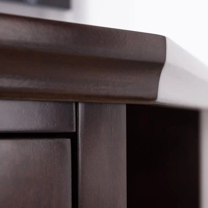 Leick Home Riley Holliday TV Stands, BrownBronze