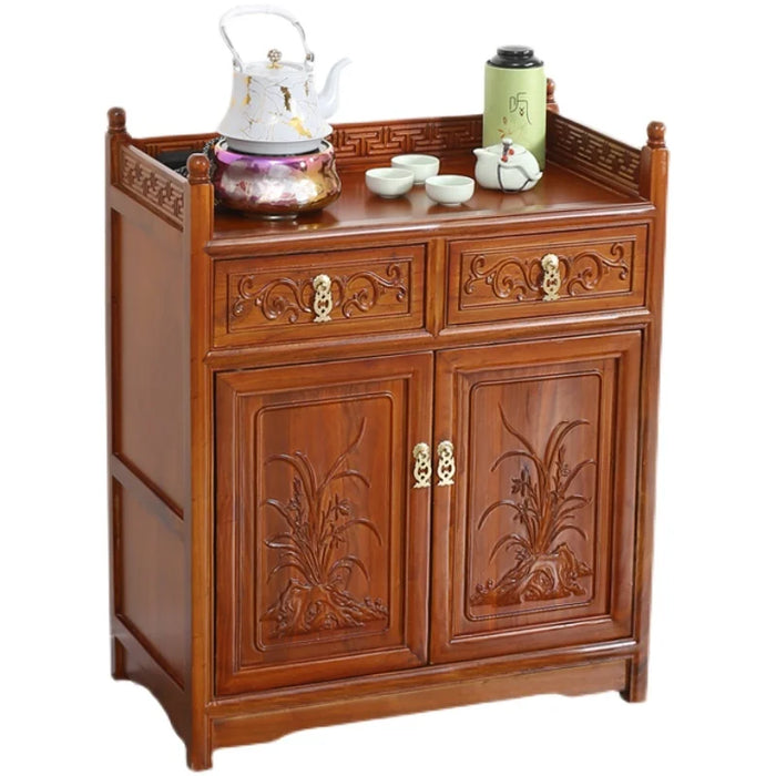 Shelf Kitchen Sideboards Buffet Kitchen Glass Luxury Storage Laden Modern Nordic Sideboards Wood Schminktisch Furniture HDH