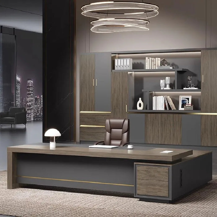 Modern Executive Office Desks Corner Conference Luxury Ergonomic Reception Desk Aesthetic Bureau Meuble Office Furnitures