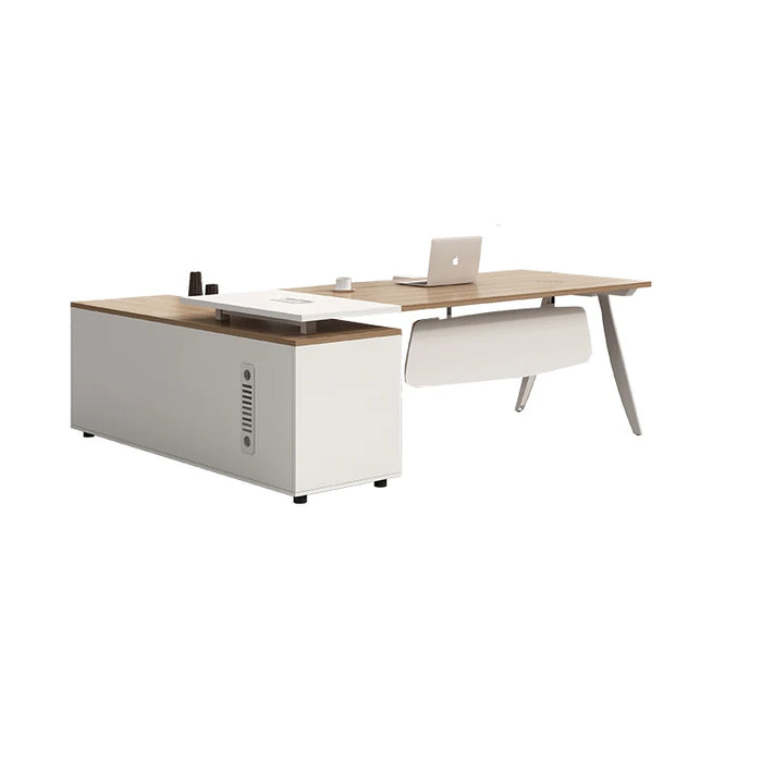 Ideas Computer Office Desk Storage Executive Simple Luxury Professional Desk Tables Studio Mesa Para Computador Home Furniture