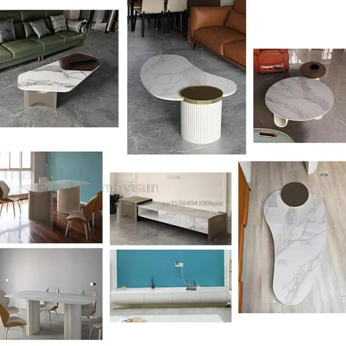 Tv Cabinet Tea Table Combination Modern Simple Small Family New Tv Cabinet Ground Cabinet Living Room Furniture