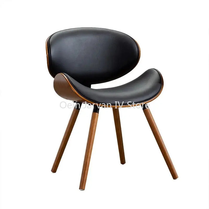 Minimalist Wooden Dining Chairs Relaxing Kitchen Backrest Dining Chairs Creative Design Sillas De Comedor Home Furniture WZ50DC