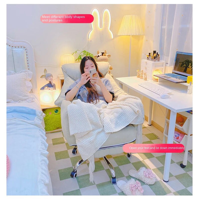 Girls' Bedroom, Nгровые Cтулья, Lazy Sofa Chair, Office, Home Anchor, Live Broadcast game chair, Lift, Can Lie Wider, Thicken