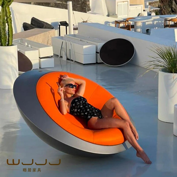 UFO creative leisure UFO lounge chair modern large FRP shaped sofa