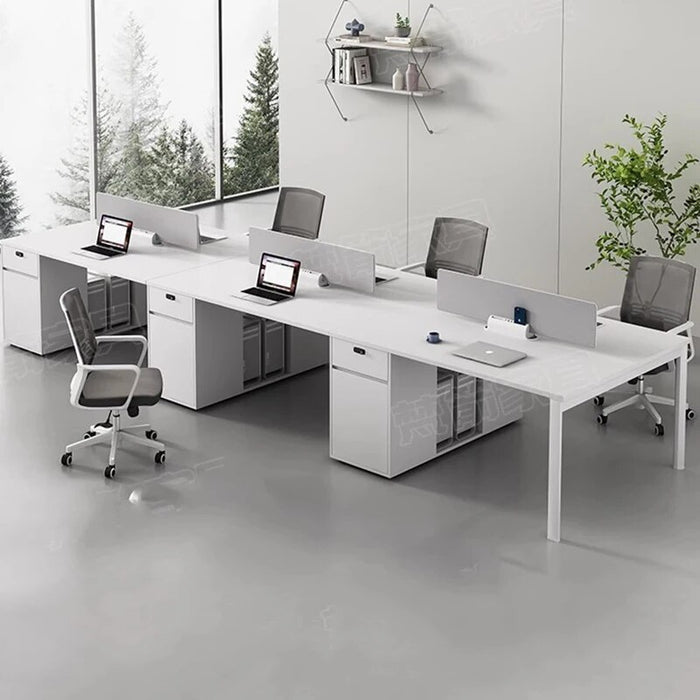 Standing Storage Office Desk Executive Drawers Modern Legs Computer Desks European Shelf Escritorios De Ordenador Furnitures
