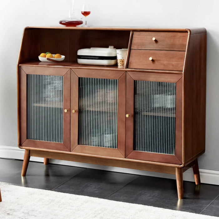 Luxury Coffee Sideboards Space Saving Storage Wood Kitchen Cabinets Sideboards Display Armario De Cocina Home Furniture MR50CJ
