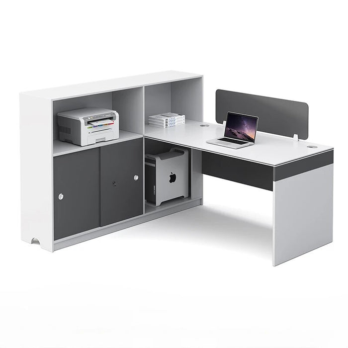 Simplicity Modern Office Desks Employee Combination Station Staff Office Desks Finance Bureau Meuble Working Equipment QF50OD