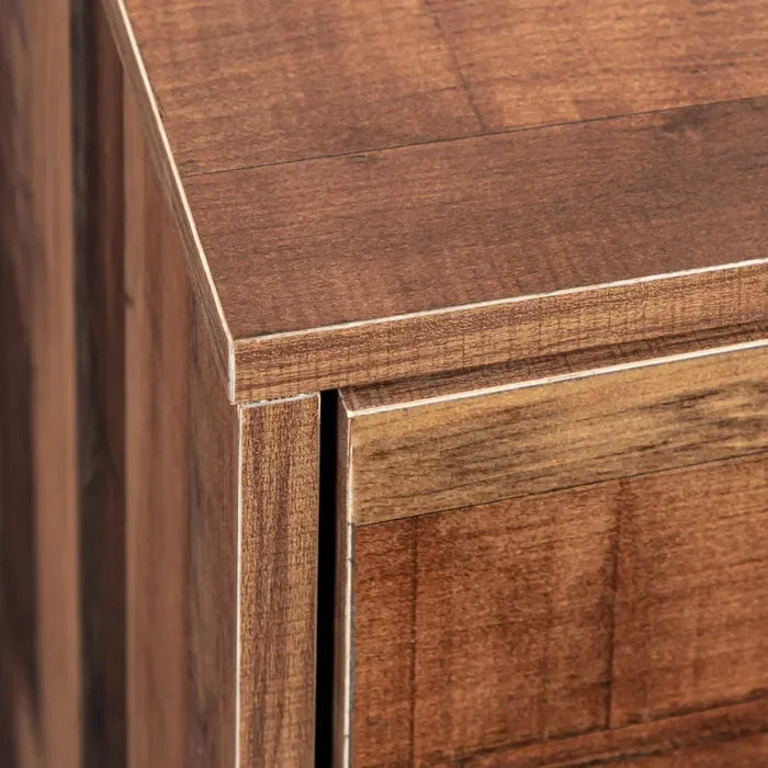Sideboard, with four storage spaces, restaurant sideboard, entrance channel basement, for indoor living room, bedroom furniture