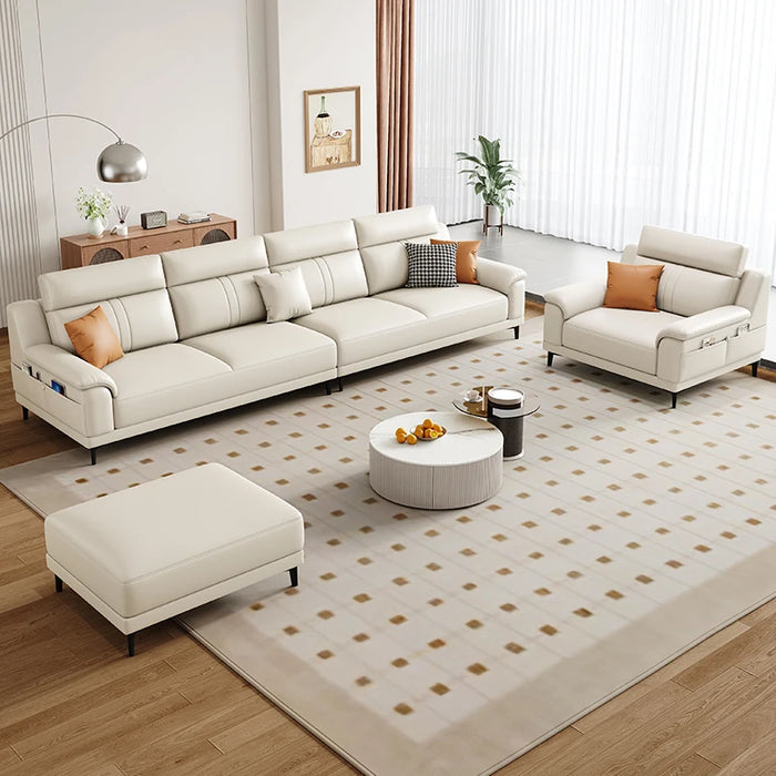 Leather Sectional Living Room Sofas Individual Floor Luxury Accent Living Room Sofas Nordic Lounge Sofas Camas Bedroom Furniture