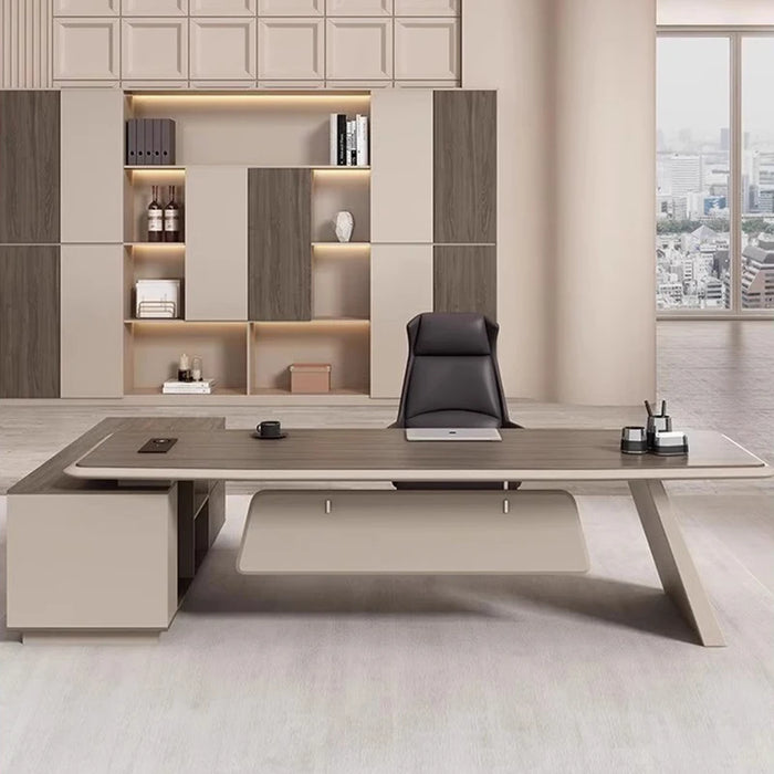 Work Conference Office Desk Corner Drafting Organizers Wooden Meeting Office Desk Modern Mesas De Computador Luxury Furniture