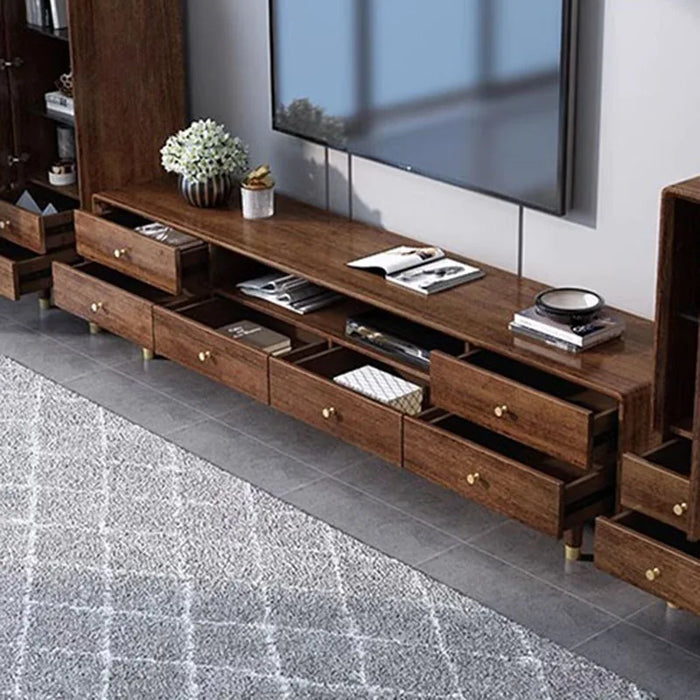 Wood Nordic Tv Stands Modern Retro Mobile Bedroom Mirror Simplicity Tv Stands Console Mueble Salon Living Room Furnitures