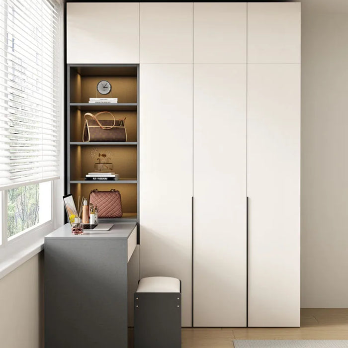 White Bedroom Modern Wardrobe Girls Cute Shelves Living Room Clothes Wardrobe Organizer Women Szafy Do Sypialni Furniture
