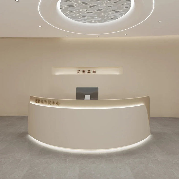 Banco Simple Standing Reception Desk Store Console Front Desk Cabinet Reception Desk Cashier Table Mostrador Room Furniture
