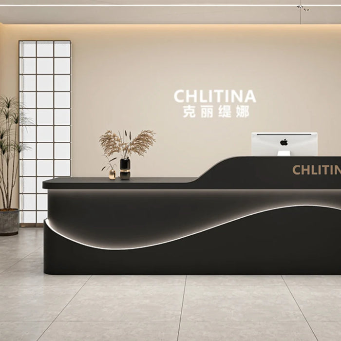 Lectern Office Reception Desk Beauty Counter Restaurant Check Reception Desk Information Store Bureau Meuble Luxury Furniture