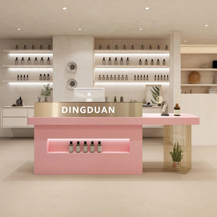 Siting Bar Reception Desk Lectern Church Pulpit Mobile Service Desk Shop Counter Computer Tocador Mueble Maquillaje Furniture
