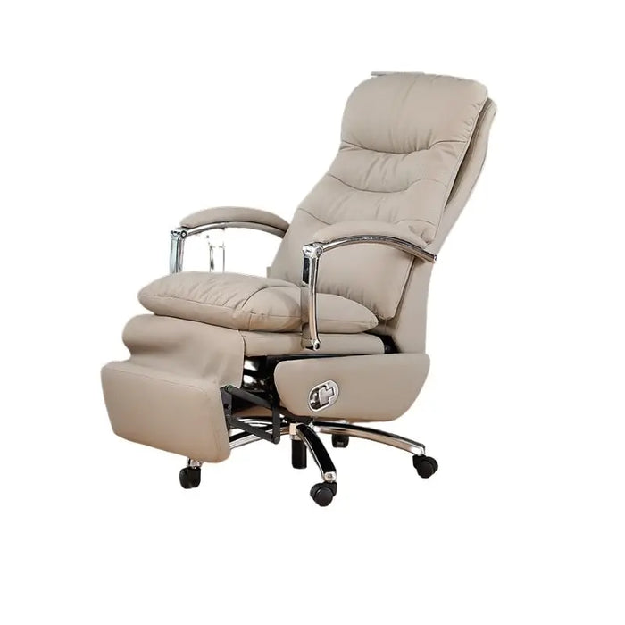 Lounge Puff Seat Comfortable Office Chairs Cushion Ergonomic Cushions Leather Office Chairs Vanity Cadeira Computer Chair SY50OC