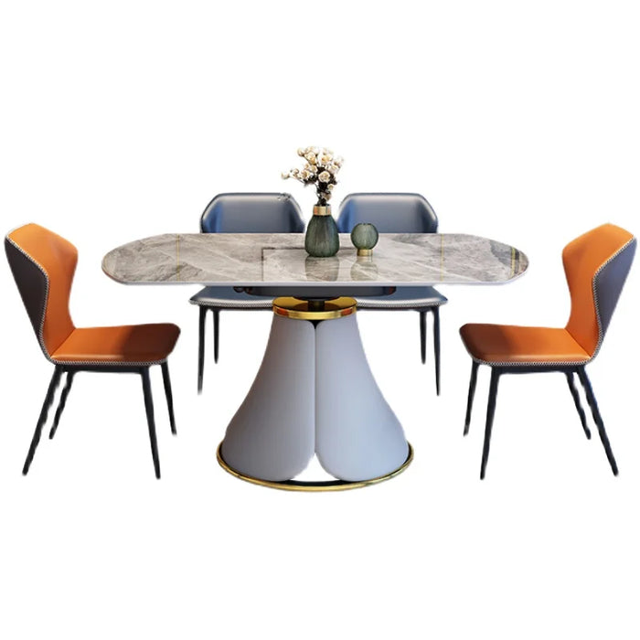 Luxury Replica Dining Table Coffee Round Makeup Hotel Living Room Modern Dining Table Center Mesa Comedor Patio Furniture HDH