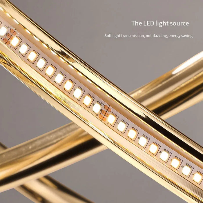 Modern led chandeliers Hot Design Home Deco Living Room Geometric Line Lamp Dining Room Bar Shop Pendant Chandeliers Lighting