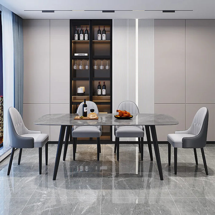 Modern Center Dining Tables Marble Hallway Study Conference Dining Tables Console Outdoor Juegos De Comedor Furniture WJ35XP