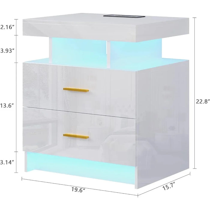 Fabric Dresser With 4 Drawers and Side Shelf Bedside Table Industrial Lightweight Storage Unit Organizer for Entryway Furniture