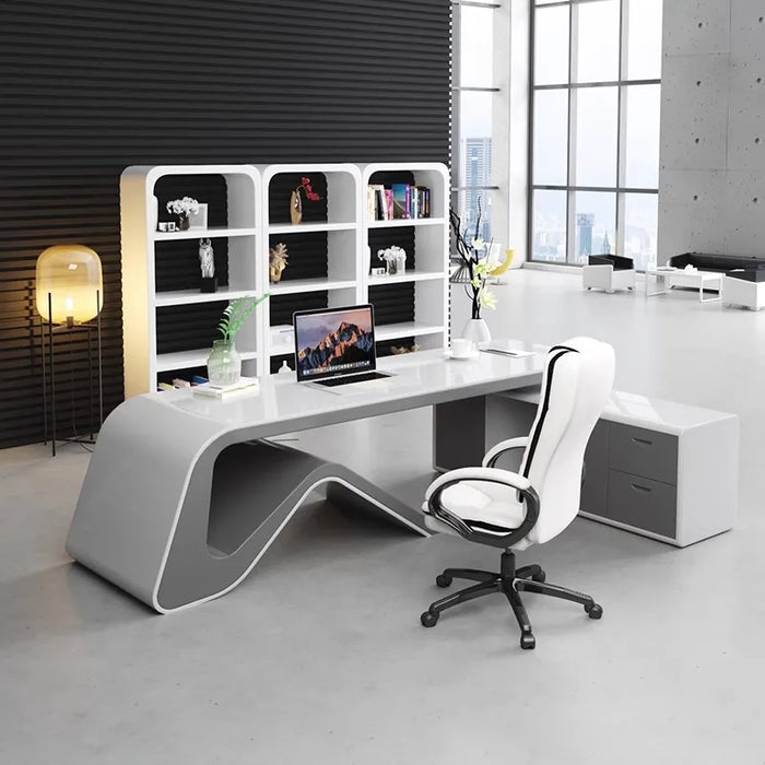 Standing Living Room Office Desk Supplies Executive Modern Luxury Computer Desks Legs Floor Mesa De Computador Home Furniture