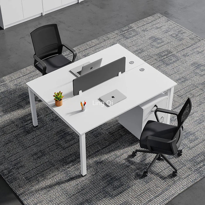 Free Shipping Home Office Desk White Small Minimalist Bedroom Computer Desks Reading Student Mesa Escritorio Modern Furniture