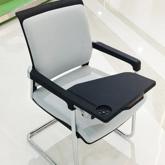 Training chair conference room with small table, bow-shaped fixed feet, meeting chair, meeting chair with writing board