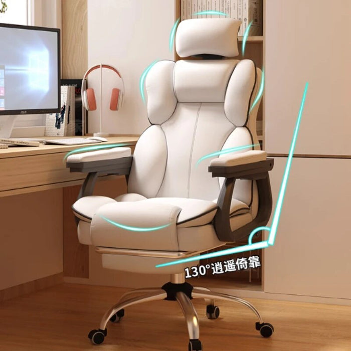 Swivel Work Office Chair ‏comfy Ergonomic Nordic Gaming Home Office Chair Computer Luxury Modern Bureaustoel Furniture SR50OC