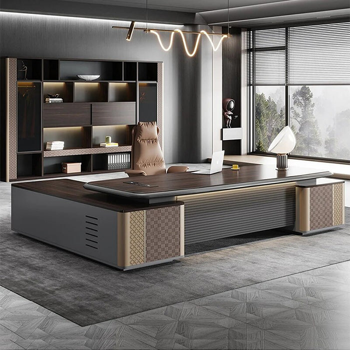Executive Office Desk Reception Organizer Modern Computer Corner Desk Conference Luxury Escritorios De Oficina Furnitures