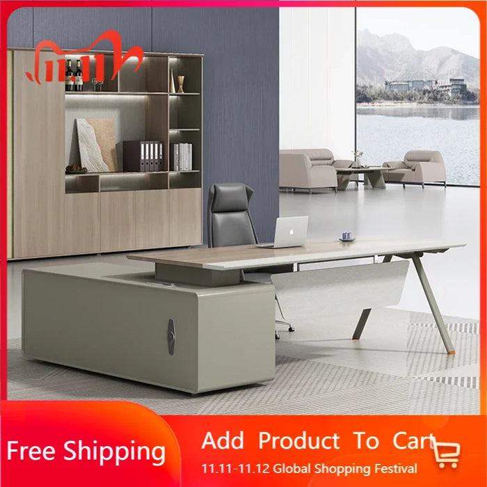 Conference Vanity Office Desk Desktop Student Writing Reception Office Desk Storage Scrivania Cameretta Modern Furniture