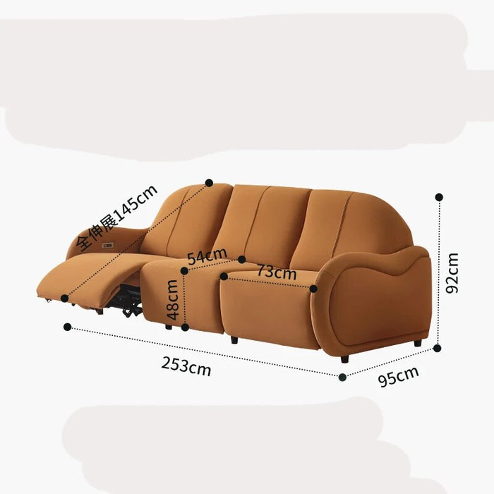 Office Recliner Reclining Sofas Chaise Lounge Sleeper Reclining Sofas Seating Divani Da Soggiorno Living Room Sofa Set Furniture