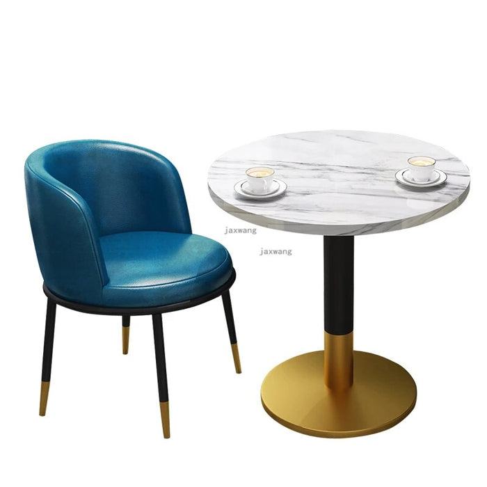 Luxury Simple Living Room Sets Negotiation Table Combination Living Room Sets Restaurant Backrest Sofa Table Kitchen Furniture