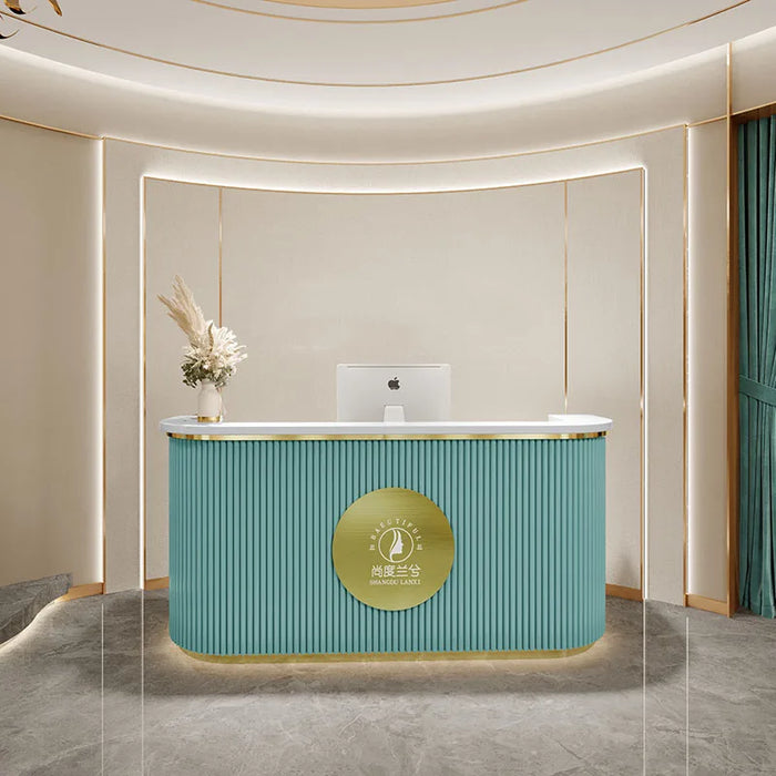 Lectern Podium Reception Desks Beauty Salon Office Shop Coffee Bar Counter Table Cashier Desk Diy Mostrador Tienda Furniture