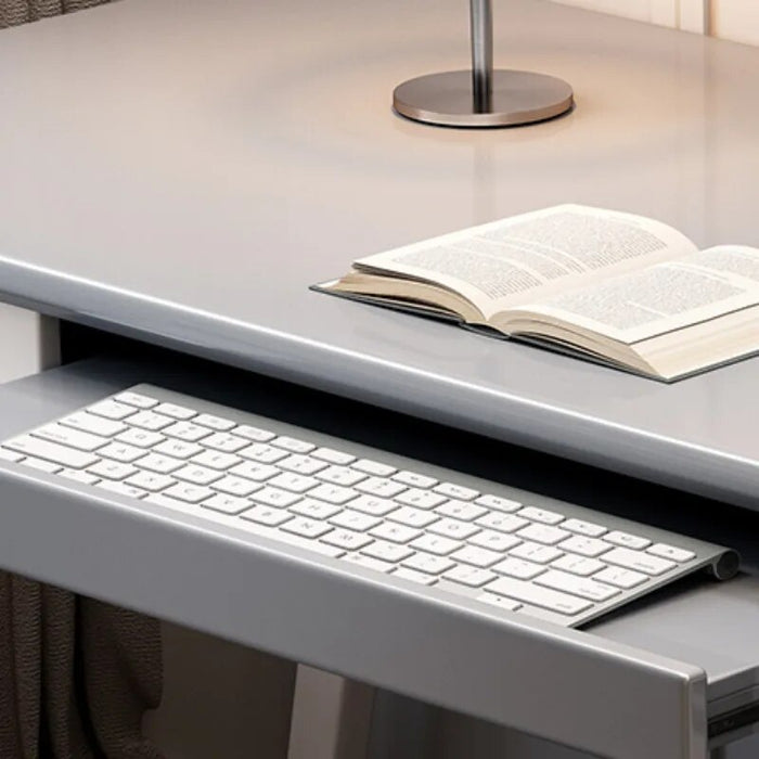 Wood Luxury Office Desks Modern Simplicity Study Bedroom Home Office Desks Table Computer Bureaux Meuble Work Furniture QF50OD