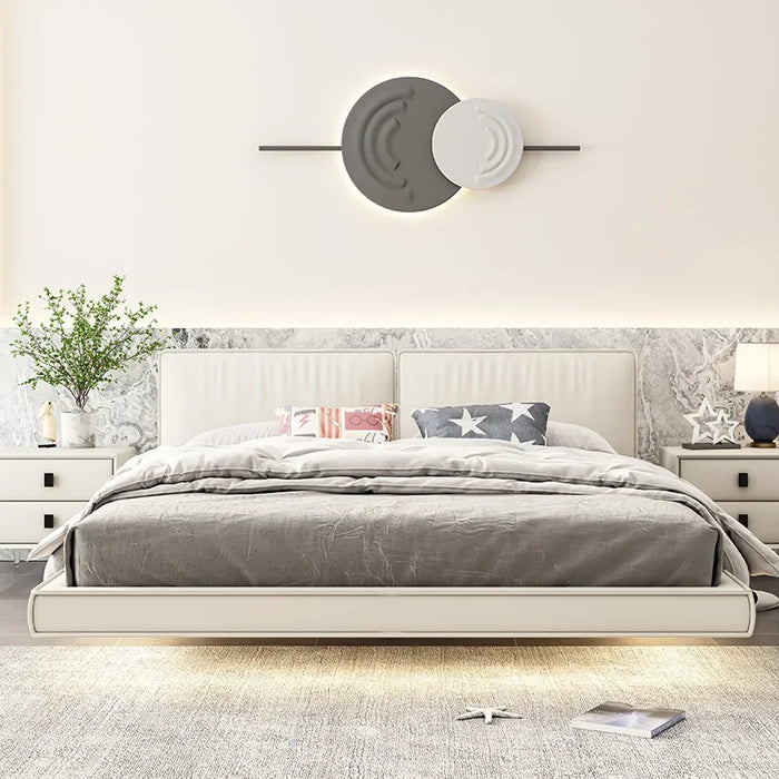 Leather Beds Minimalist Home Furniture Queen Bed Frame Small Apartment 150 Nordic Bedroom Set
