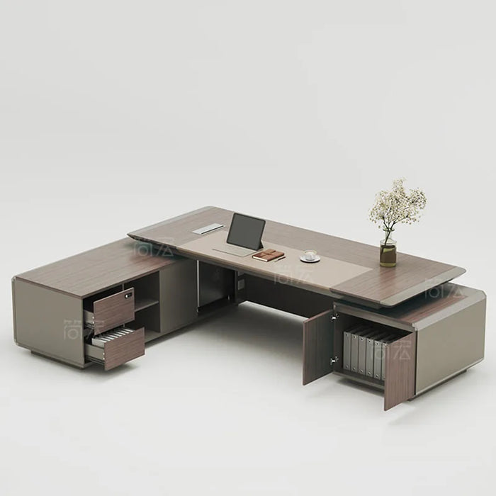 Writing Corner Office Desk Reception Accessories Executive Study Lap Desk Storage Standing Mesa Escritorio Modern Furniture