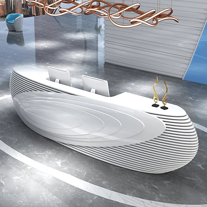 Store Front Reception Desk Counter Luxury Hotel Clinic Reception Desks Checkout Information Recepcion Mostrador Shop Furniture