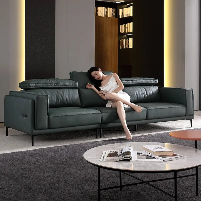 Modular Modern Full Manual ZOY Recliner sofa set corner Couch Sectional Reclinable Electric Corner Sofa 7 Seater leather