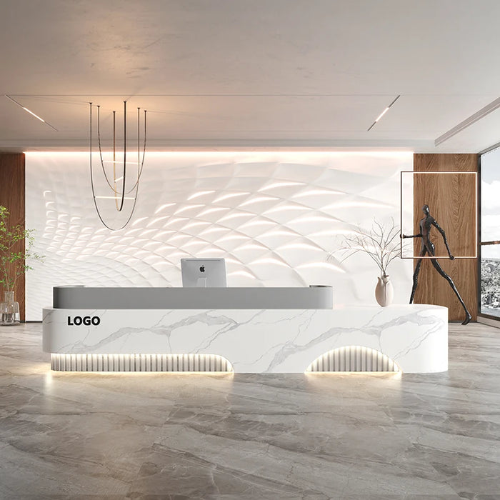 Checkout Pulpit Reception Desks Podium Executive Closet Cashier Reception Desks Shop Bureau Meuble Beauty Salon Furniture