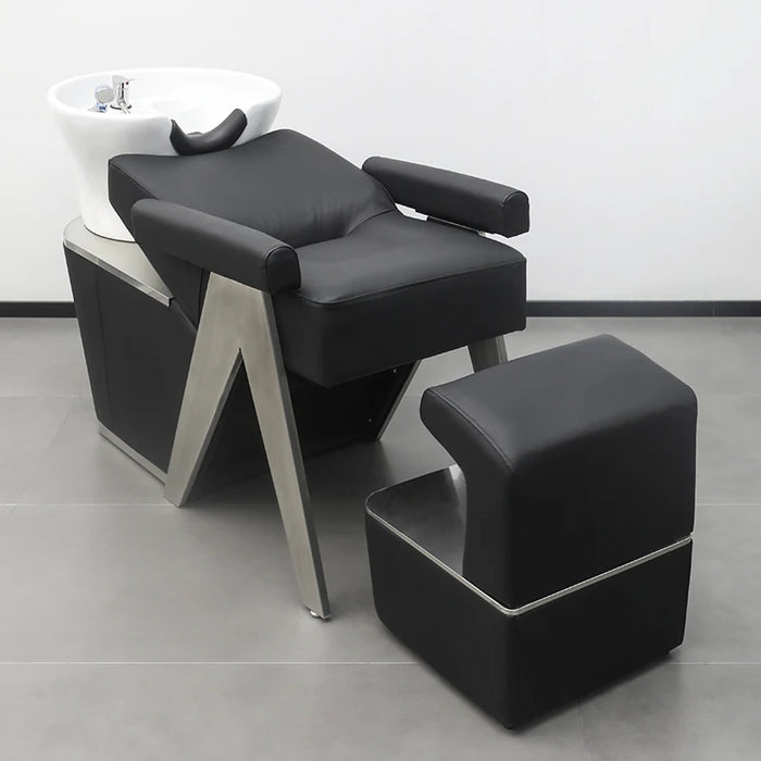 Professional Shampoo Bed Multifunctional Salon Hair Washing Chair Adjustable Stylist Silla Peluqueria Hairsalon Furniture CY50XT
