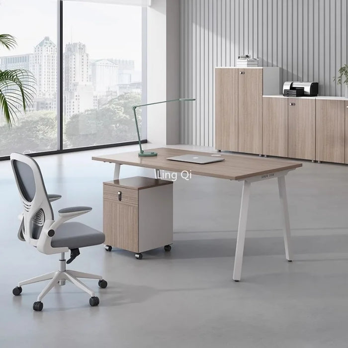 New Chinese High Quality Office Desk Small Vanity Minimalist Unusual Computer Desks Gaming Cute Mesa Escritorio Office Furniture