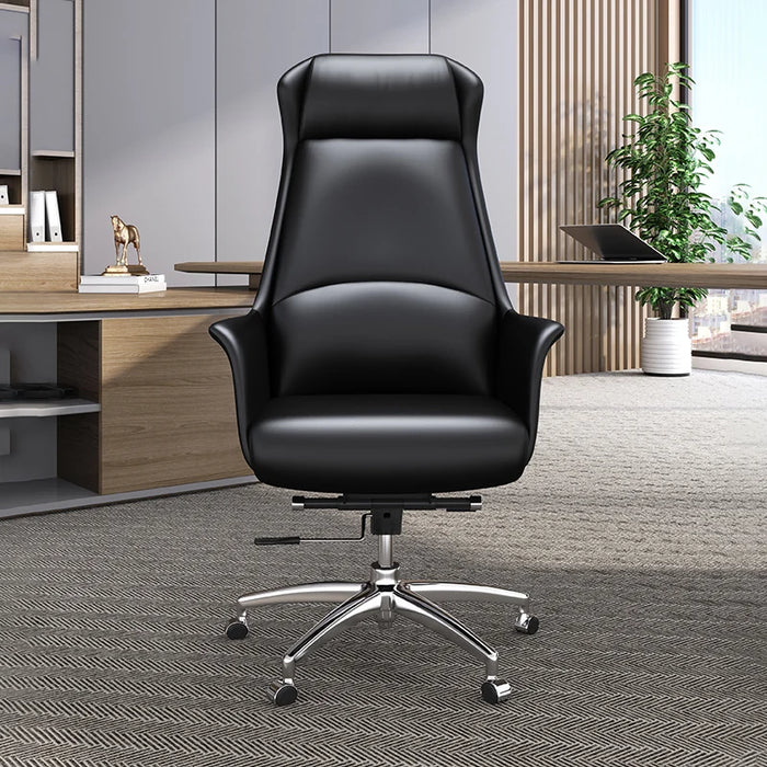 Recliner Ergonomic Office Chairs Computer Boss Leather Executive Chair Swivel Lift Comfy Silla Escritorio Office Furniture WKOC