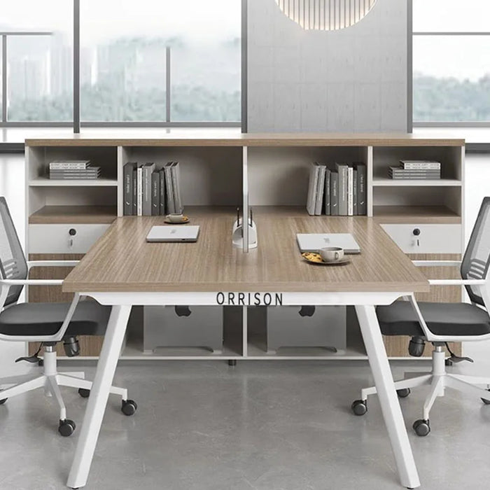 Computer Executive Work Desk Drawers Standing Modern Single Study Table Staff Write Escritorio Habitacion Furniture HD50WD