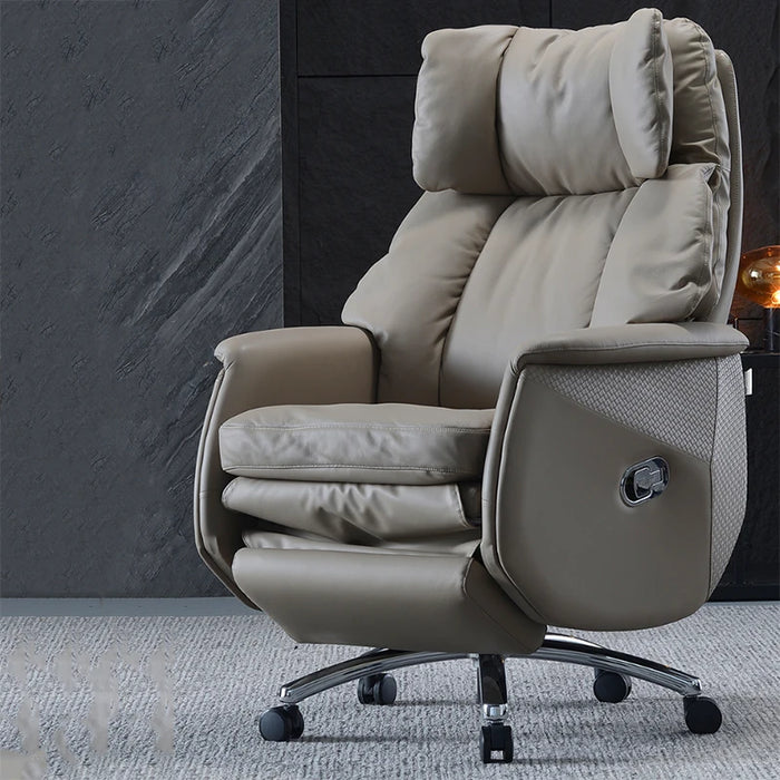 Living Room Swivel Office Chair Vanity Leather Cushion Study Office Chair Massage Cadeira Para Escritorio Salon Furniture