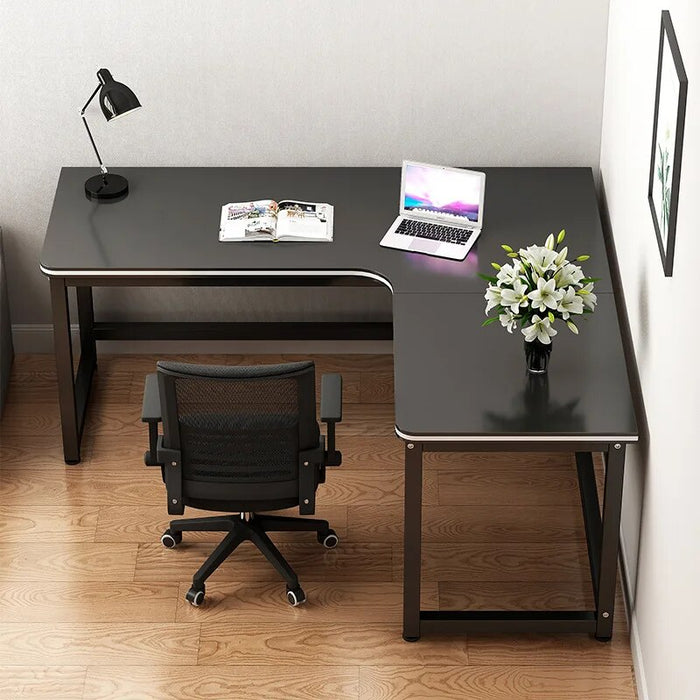 L-Shaped Gaming Computer Desk 47"/55"' Corner Desk with Storage Large Monitor Riser and PC Stand Office Work Desk Gaming Desk