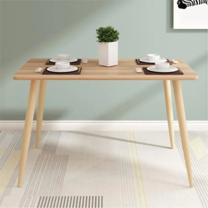 Kanbani Nordic Style Furniture Dining Table Home Economical Modern Minimalist Dining Table And Chair Set Free Shipping