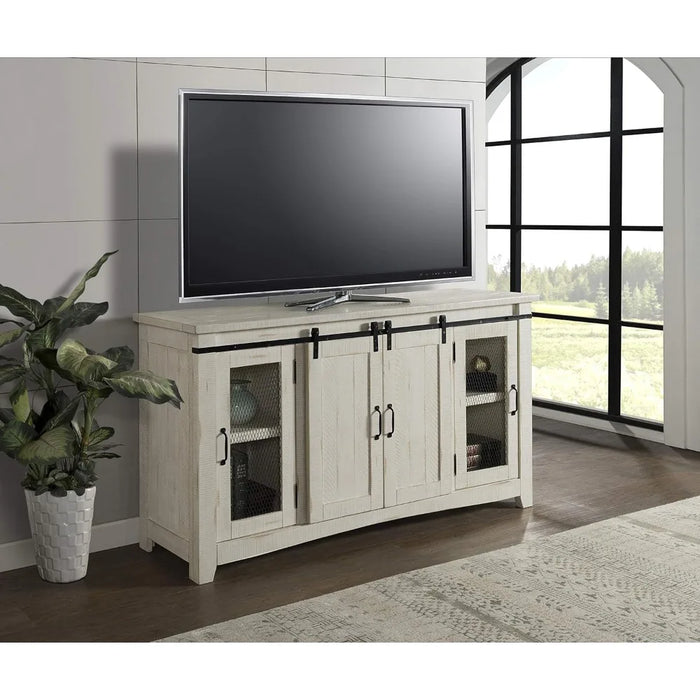 Tv living room cabinet, Aspen 65" Solid Wood TV Stand, Living room cabinets, All Antique White