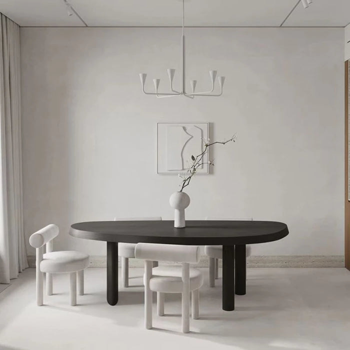 Nordic Wood Solid Desk Table Irregular Ideas Modern Minimalist Executive Office Desk Designer Mesa Ordenador House Furniture