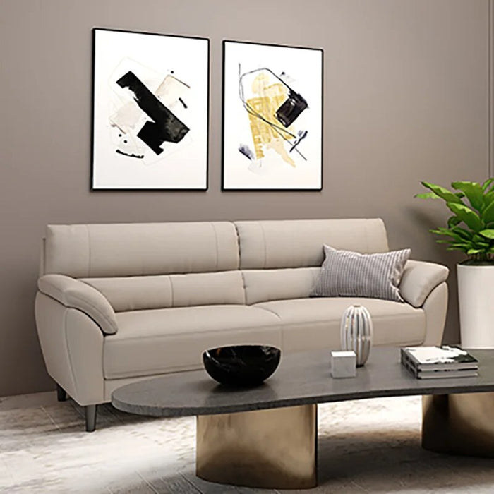 Nordic Living Room Sofa Luxury Set Recliner Long Bedroom Elegant Sofas Lounge Leather Lounge Canape Salon Home Furniture GXR35XP