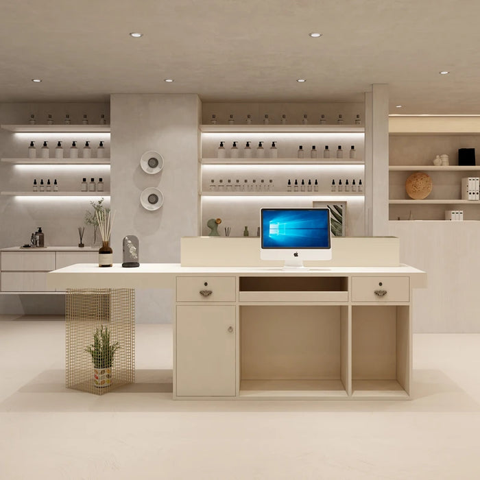 Siting Bar Reception Desk Lectern Church Pulpit Mobile Service Desk Shop Counter Computer Tocador Mueble Maquillaje Furniture